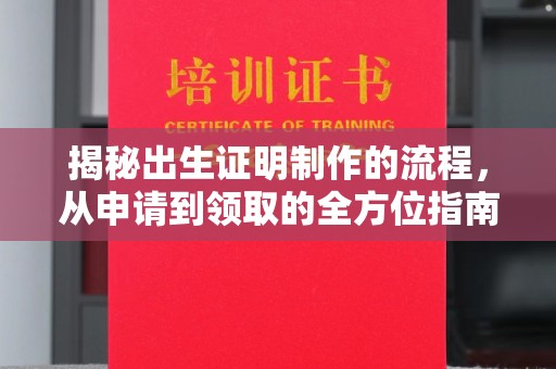 通山揭秘出生证明制作的流程，从申请到领取的全方位指南