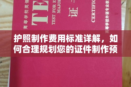 通山护照制作费用标准详解，如何合理规划您的证件制作预算